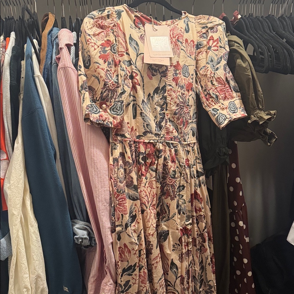 NWT Christy Dawn Marie Dress Autumn Garden Bisque size small